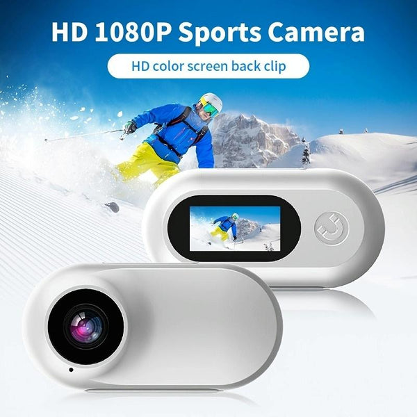 Magnetic Thumb Camera Portable HD Camera For Outdoor Cycling, Model: Standard+Pet Silicone Collar