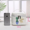 Fashion Makeup Travel Bag Women Portable Cosmetic Toiletries Storage Bag(Cactus)