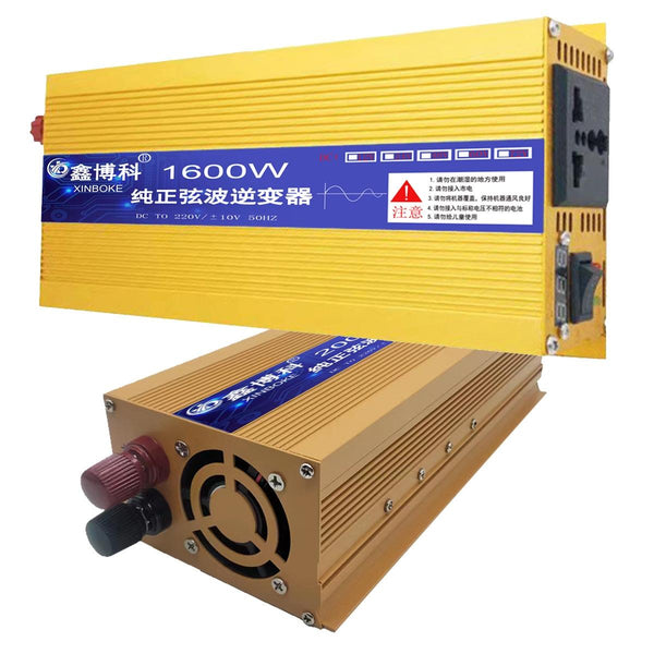 XINBOKE High Power Household Car Sine Wave Inverter 60V 1600W To 220V 800W(Single Display)