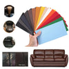 10x20cm Self-Adhesive PU Leather Patch Sticker Sofa Seat Small Hole Repair Patch(Dark Brown)