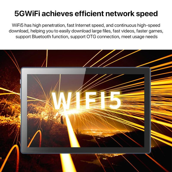 Y22 10.1 inch Smart Learning Tablet PC Combo Set, 4GB+64GB, Android 10 MTK6755 Octa Core, 4G Network, with Leather Case + Keyboard, US Plug (Light Green)