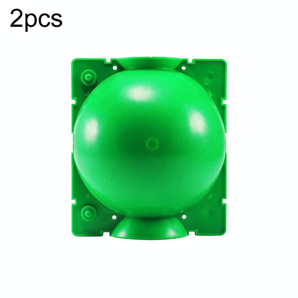 2pcs Plants Growth High Pressure Box Spherical Root Controller Grafting Root Cases, Model: L Green 120mm