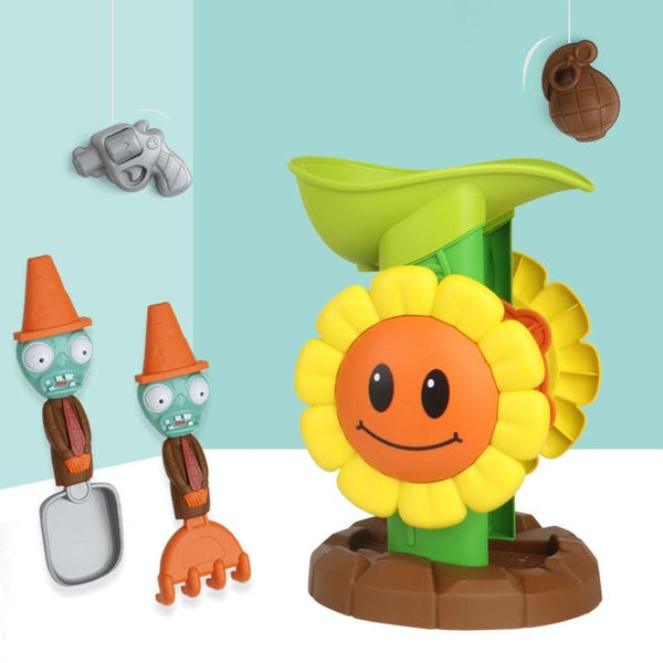 7-piece Children Beach Water Toy(Sunflower)