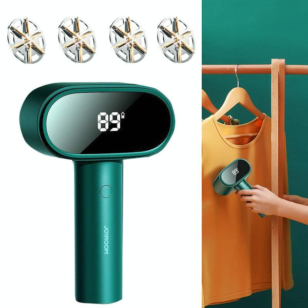 Joyroom GH120 Home Clothing Hairball Trimmer Removes Pilling Without Damaging Clothing With 4 Knife Heads (Green)