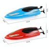 JJR/C S8 2.4G Mini RC Upright High Speed Stunt Boat(Blue)
