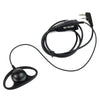 RETEVIS K-316 2 Pin D Shape Soft Ear Hook Earphone Microphone for H-777/RT-5R/RT1/RT2/RT5 /888s/UV5R