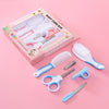 2sets 6 in 1 Baby Care Cleaning Kit Nail Scissors Combination Set, Color: Pink