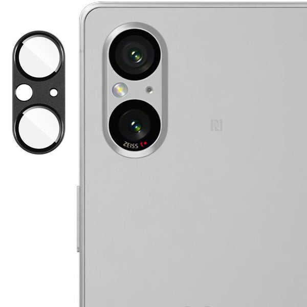 For Sony Xperia 5 V IMAK Metal Armor Premium Camera Protector Film(Black)