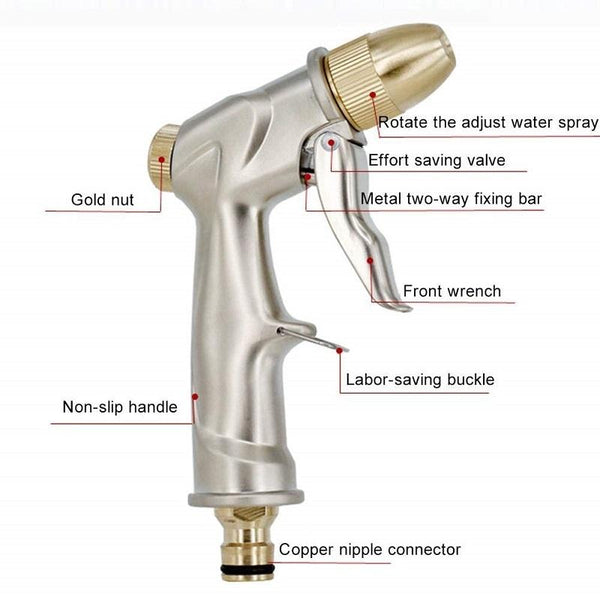 Pure Copper Household Car Wash Garden Watering Sprinkler Tool
