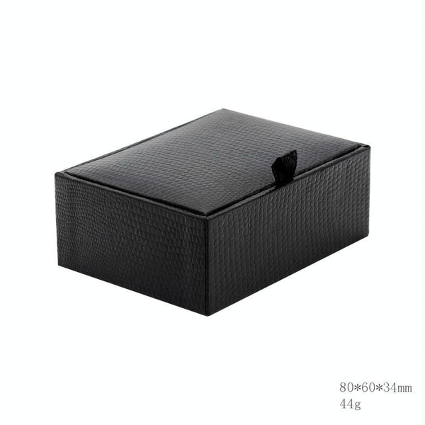 Lychee Pattern Cufflinks Tie Clip Set Packaging Jewelry Box(P3016E)