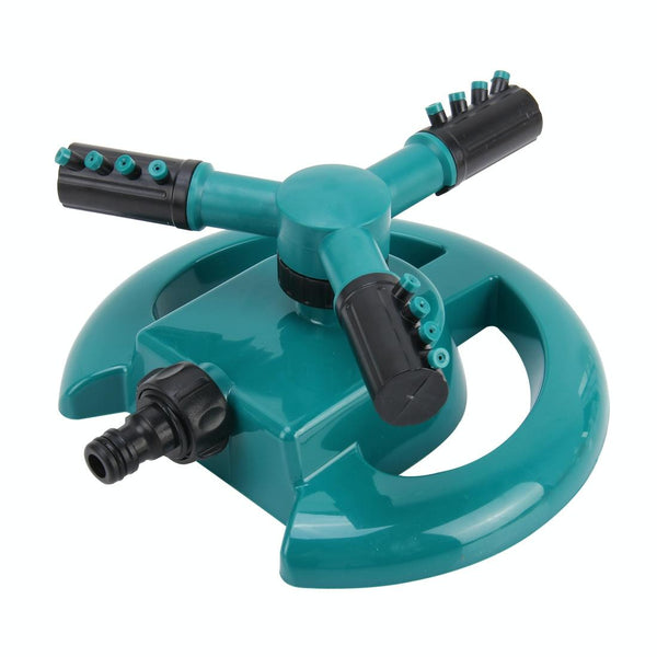 Garden Automatic Rotating Nozzle 360 Degree Rotary Automatic Sprinkler Garden Lawn Watering Nozzle Irrigation Nozzle with 1/2 inch Water Hose Connector