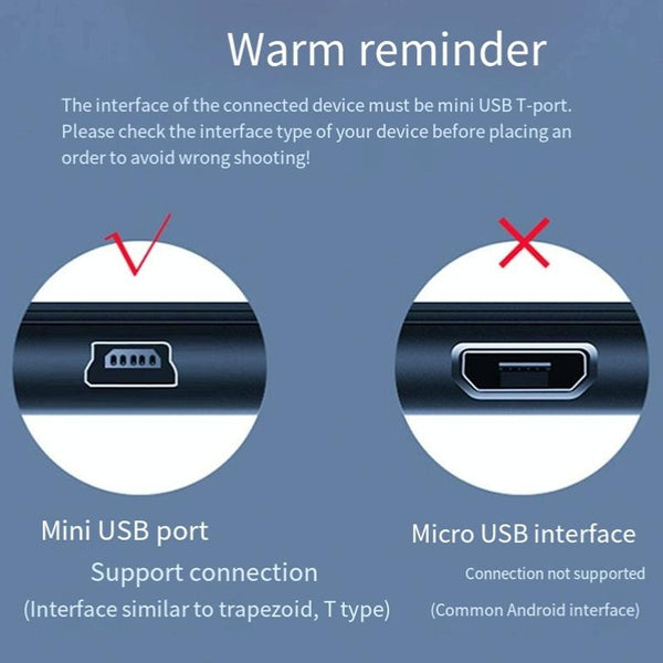 JINGHUA USB2.0 To T-Port Connection Cable MINI5Pin Data Hard Disk Cable, Length: 1.2m