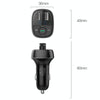 S-10 Car Bluetooth Fast Charger Receiver Auto One To Two Charger Cigarette Lighter