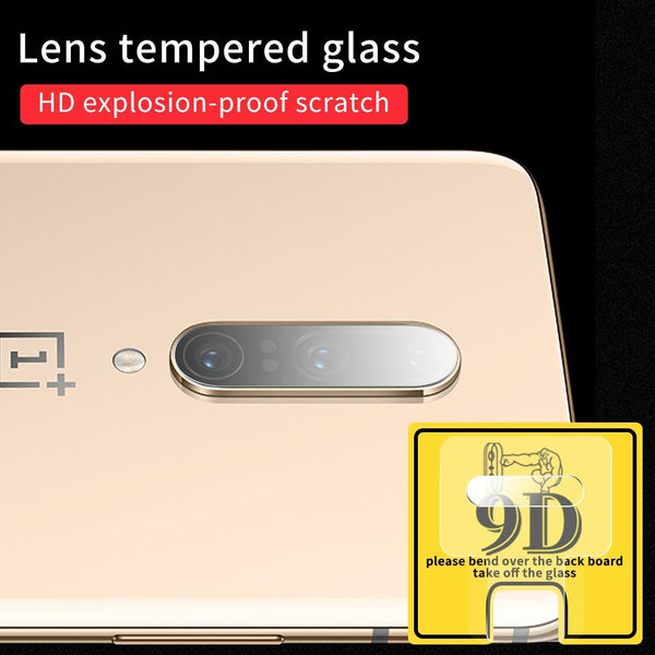 For OnePlus 7 Pro 9D Transparent Rear Camera Lens Protector Tempered Glass Film