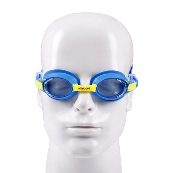 JIEJIA J2670 Silicone Swimming Goggles for Children(Yellow)