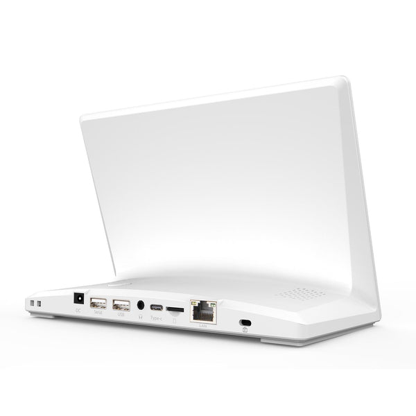 HSD8022T LCD Touch Screen All in One PC with Holder, 8 inch, 2GB+16GB, Android 8.1 RK3288 Quad Core Cortex A7, Support Bluetooth & WiFi & RJ45 & TF Card(White)