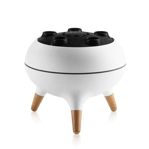 Dynamic Multi-Spray Aromatherapy Diffuser With Colorful Lights Remote Control Humidifier US Plug(V80 Spit Circle Upgrade Model)