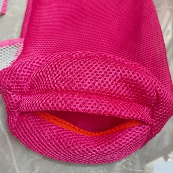 Inflatable Water Sofa Reclining Chair Floating Bed Foldable Hammock With Net(Red)