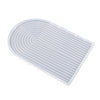 Epoxy Resin Mold Gypsum Candle Stand Arch Storage Tray Silicone Mold, Spec: U Shape Large