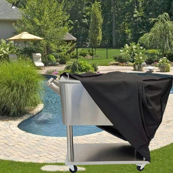 Cold Car Hood Outdoor Party Cooler Air Conditioner 300D Oxford Cloth Furniture Hood(Black)