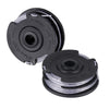 Lawnmower Nylon Double Layer Mowing Line Playing Rope Spool Replaces Greenworks(Black)