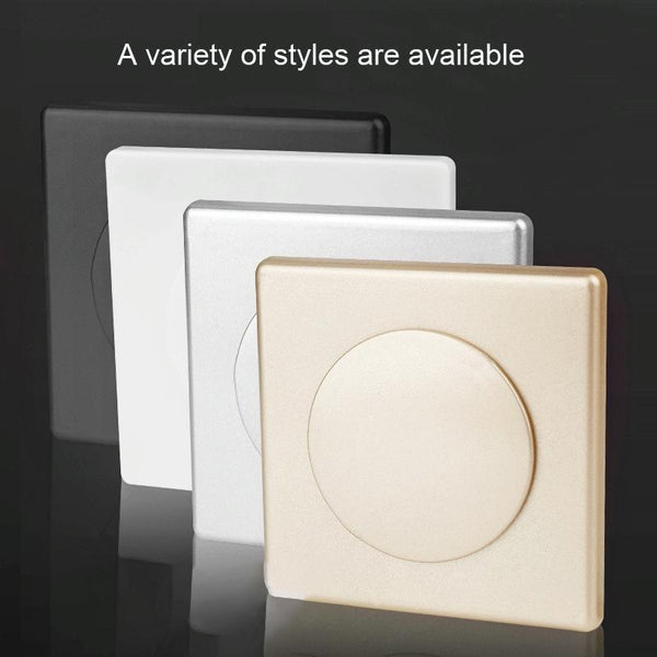Square Air Conditioning Hole Decoration Cover Wall Hole Plug, Style: Split 5cm White