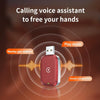 For iPhone Smart Wireless Car CarPlay Box Wired to Wireless Adapter(Red)