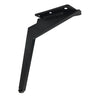 LH-DJ08 Adjustable Knife Shape Metal Furniture Support Legs, Height: 20cm(Matte Black)