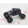 HD6026 1:16 Large Alloy Climbing Car Mountain Bigfoot Cross-country Four-wheel Drive Remote Control Car Toy, Size: 28cm(Red)
