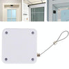P093 Automatic Doorkeeper Telescher Door Closer Sliding Door Anti-Theft Box, Specification: 2nd Generation White All Glue 500g 1m