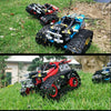 MoFun 13032 DIY Electric Track Acrobatic Racing Car Assembled Building Block Toy, Support 2.4G / APP Remote Control