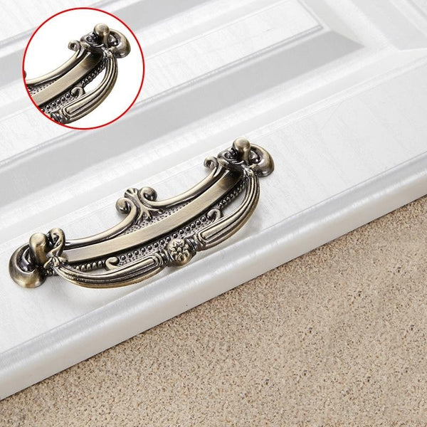 6052-96 European Style Cabinet Door Drawer Handle(Cyan)
