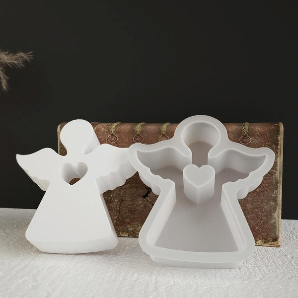 DIY Epoxy Easter Desktop Decoration Candle Silicone Mold, Spec: House 002