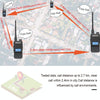 RETEVIS RT85 EU Frequency 136.000-174.000MHz+400.000-470.000MHz 200CHS Dual Band Digital Two Way Radio Handheld Walkie Talkie(Black)