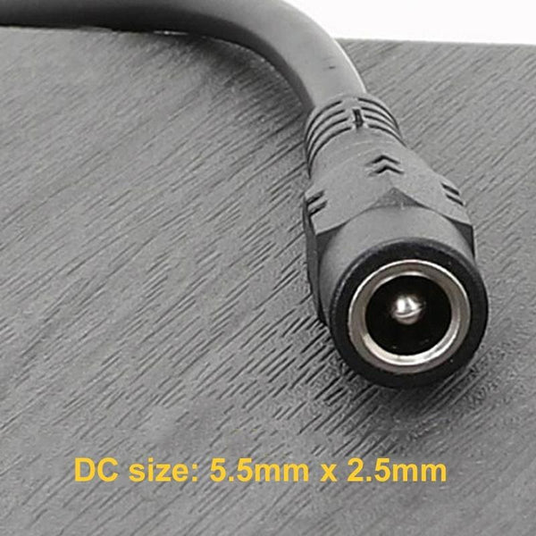 Adapter DC 5.5 x 2.5mm To Hard Disk Power Supply Cable, Model: One To One SATA