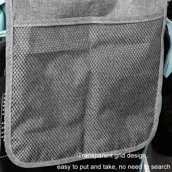 Baby Stroller Bag Mobile Phone Tissue Storage Bag, Size: 40x29cm(Gray)
