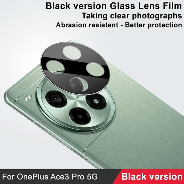 For OnePlus Ace 3 Pro IMAK Rear Camera Lens Glass Film Black Version
