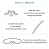 S925 Sterling Silver Star Heart DIY Basic Bracelet(17CM)