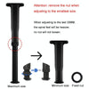 20-37cm Adjustable Underbed Beam Support Holder Retractable Furniture Booster Bracket