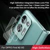 For OPPO Find N2 5G imak Integrated Rear Camera Lens Tempered Glass Film