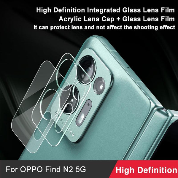 For OPPO Find N2 5G imak Integrated Rear Camera Lens Tempered Glass Film