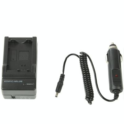 Digital Camera Battery Car Charger for Sony FW50(Black)