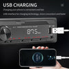 A3032 Car Bluetooth MP3 Player ISO Interface EQ Sound Effect Fast Charge Colorful Button Radio(Black)