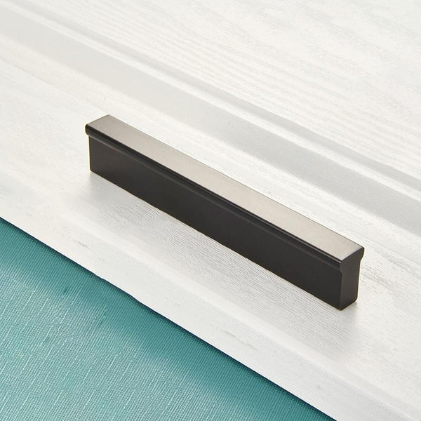 2778-96 Modern Simple Cabinet Door Handle Drawer Wardrobe Handle (Black)