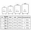 Travel Luggage Cover Suitcase Dustproof Scratch-proof Protection Elastic Sleeve, Size:M Size 22 to 24 inch(World Map)