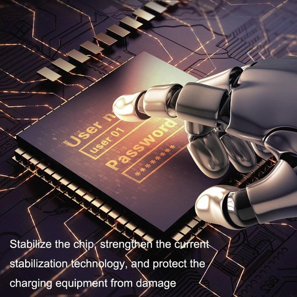 120W Multifunctional USB 3 In 1 Car Cigarette Lighter Car Charger, Style: 5 Ports(Blue Black)