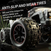 JJR/C Q146 Electric 4WD Alloy Bigfoot Short Card Off-Road Remote Control Car(Green)