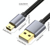 For Garmin GPS Receiver High Speed USB2.0 Version Mini 5 Pin Cable, Length:1.8m
