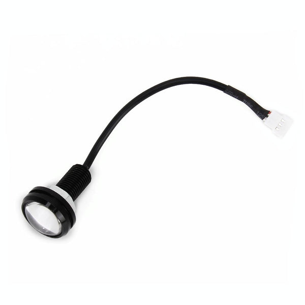 10 PCS 20W 4 LEDs SMD 5630 Daytime Running Light Turn Light Eagle Eye Light, DC 12V, Cable Length: 90cm(White Light + Yellow Light)