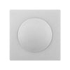 Square Air Conditioning Hole Decoration Cover Wall Hole Plug, Style: 9cm Silver